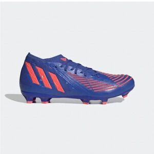 Adidas Predator Edge.2 GW2270 Unisex Hi-Res Blue/Turbo Ground Cleats